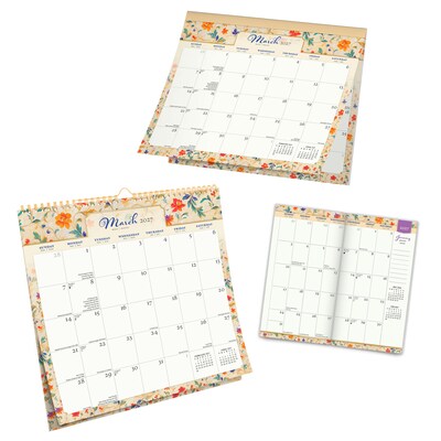 2027 BrownTrout Tuscan Delight 14.25" x 13" Monthly Calendar, Assorted Colors (9798330716258)