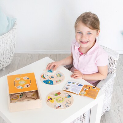 Beleduc Humanico 30 Piece 5 Senses Puzzle (PLWB11556)