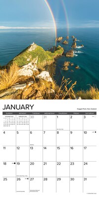 2026 Willow Creek Rainbows 12" x 12" Monthly Wall Calendar (55526)