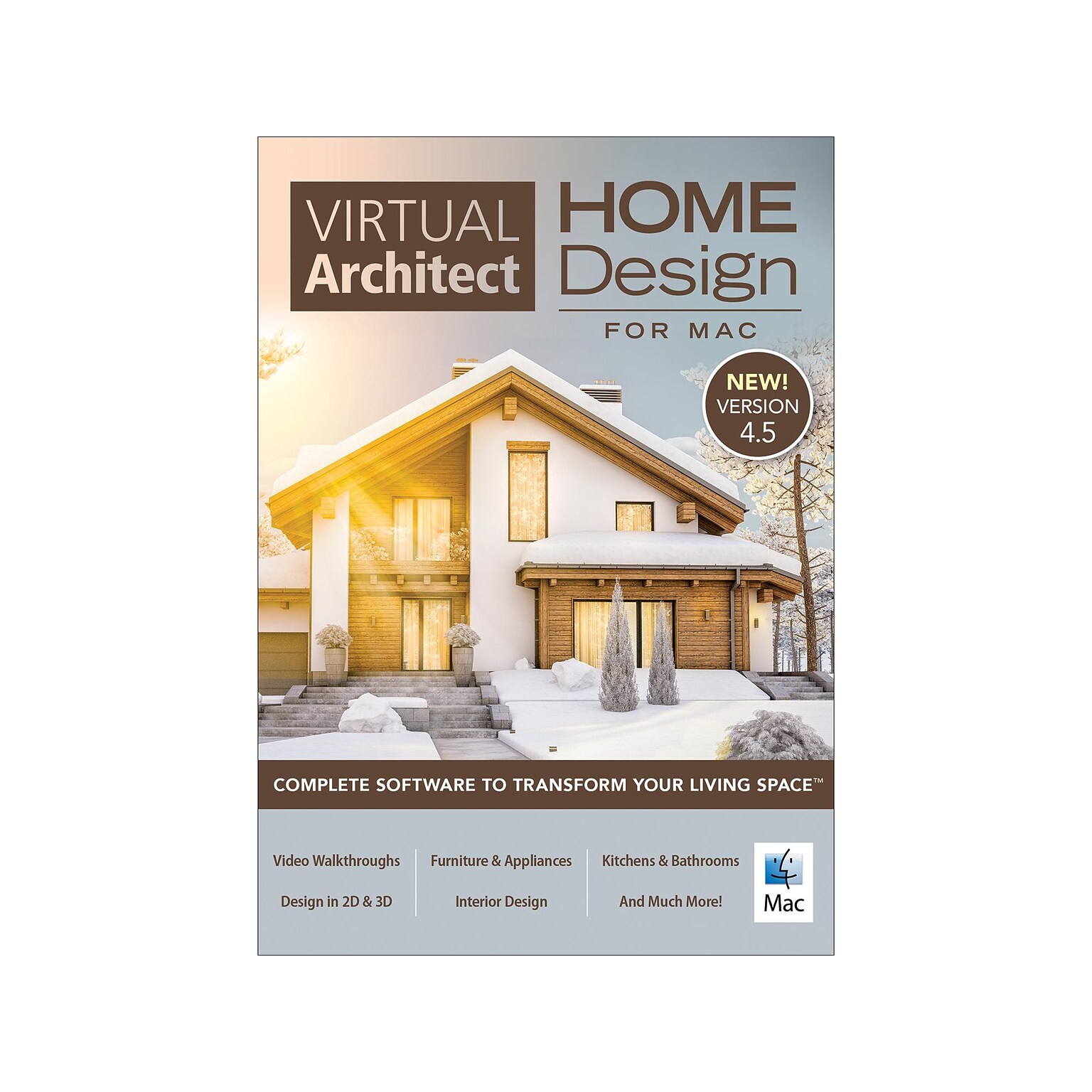 Virtual Architect Home Design for MacOS, 1 User [Download]