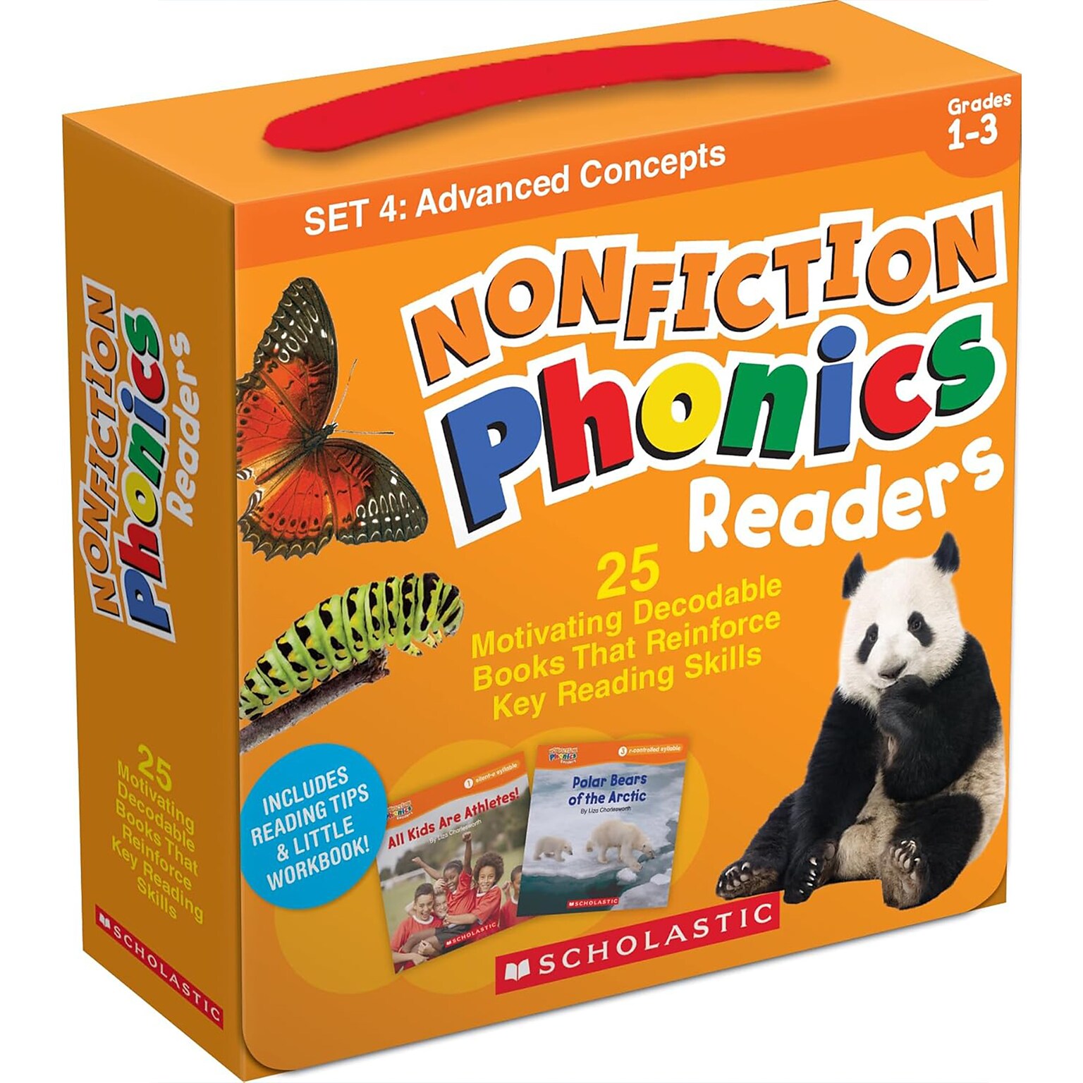 Scholastic Teaching Nonfiction Phonics Readers Set 4: Advanced Concepts, Single-Copy Picture Book, 26/Set (9781546164579)