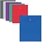 Better Office Products Reusable Poly Envelopes Top Loading Velcro Closure Letter Size (34024-24PK)