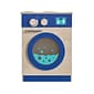 Flash Furniture Bright Beginnings Kids' Washing Machine with Integrated Storage, Brown/Blue (MK-ME03546-GG)