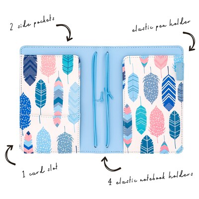 Pukka Pad Carpe Diem Notebook Cover, Blue (PUK9362CD)