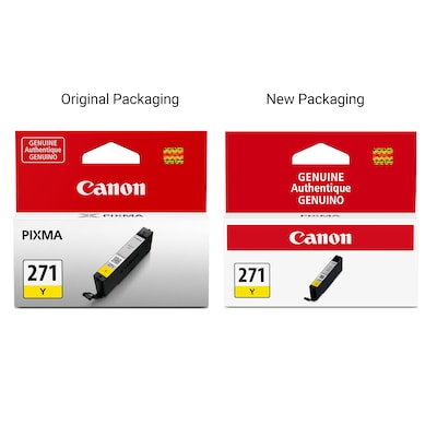 Canon 271 Yellow Standard Yield Ink Cartridge (0393C001)