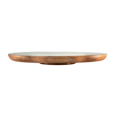 Acacia Wood Lazy Susan, 16 inches