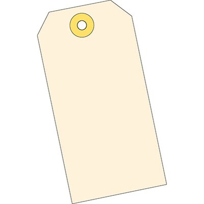 Quill Brand® Plain Economy Shipping Tag, 2-3/4 x 1-3/8, Manila, 1000/Box (764411)