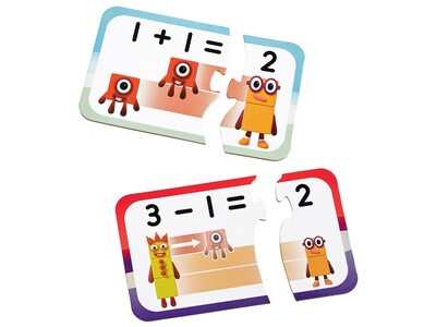 hand2mind Numberblocks Adding and Subtracting Puzzle Set (95402)
