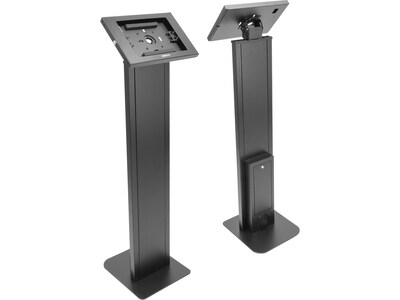 Mount-It! Adjustable Anti-Theft iPad Tablet Kiosk, Black (MI-3880B_G10)