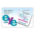 Medical Arts Press® Dual-Imprint Peel-Off Sticker Appointment Cards; EYE Care
