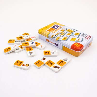 Junior Learning CVC Match & Learn Dominoes, Pack of 2 (JRL669-2)