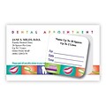 Medical Arts Press® Dual-Imprint Peel-Off Sticker Appointment Cards; Dental Appointment
