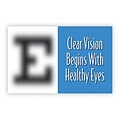 Medical Arts Press® Eye Care Business/Appointment Cards; Blurred E