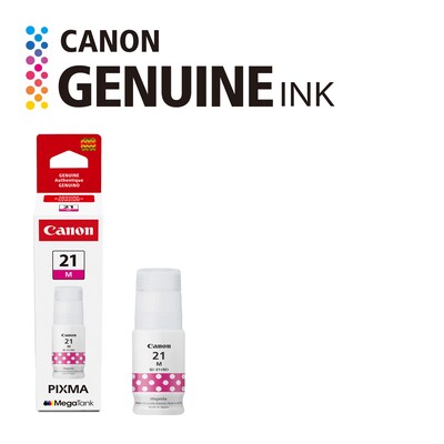 Canon GI-21 Magenta Standard Yield Ink Bottle (4538C001)
