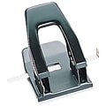 Quill Brand® 2-Hole Punch, 12 Sheet Capacity, Black (10354-QCC)