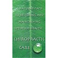 Medical Arts Press® Chiropractic Business/Appointment Cards; Leaf/Natural Path