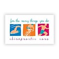 Medical Arts Press® Chiropractic Business/Appointment Cards; Sports Scenes