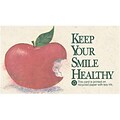 Medical Arts Press® Dental Recycled Business/Appointment Cards; Keep Your Smile Healthy