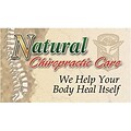 Medical Arts Press® Chiropractic Recycled Business/Appointment Cards; Natural