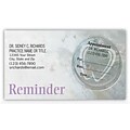 Medical Arts Press® Dual-Imprint Peel-Off Sticker Appointment Cards; Reminder Dental