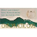 Medical Arts Press® Chiropractic Recycled Business/Appointment Cards; Green, Detect
