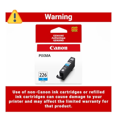 Canon 226 Cyan Standard Yield Ink Cartridge  (4547B001)