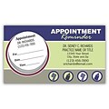 Medical Arts Press® Dual-Imprint Peel-Off Sticker Appointment Cards; Appointment Reminder