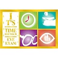 Medical Arts Press® Eye Care Foil Postcards; Picture Eye Exam