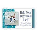 Medical Arts Press® Chiropractic Business/Appointment Cards; Handstand/Beach