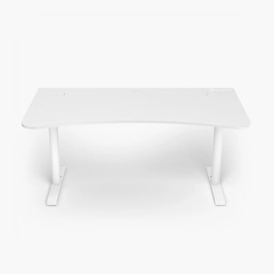 Arozzi Arena Gaming Desk, Pure White (ARENANAPWT)