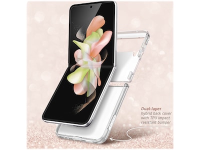 i-Blason Cosmo Marble Pink Snap Case for Samsung Galaxy Z Flip4 (Galaxy2022-ZFlip4-5G-Cosmo-Marble)