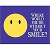 Medical Arts Press® Dental Postcards; for Laser Printer; Smiley Face, 100/Pk