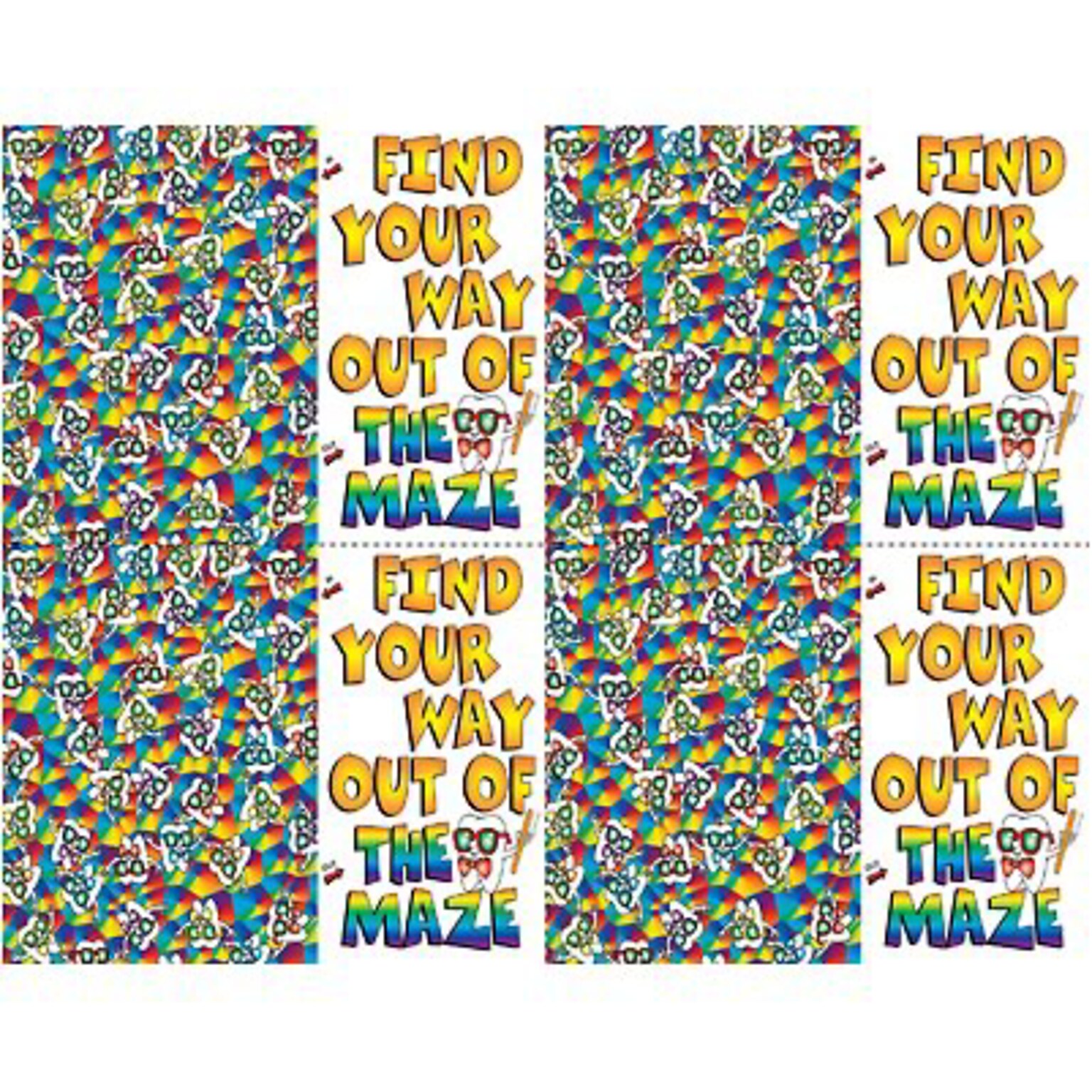 Toothguy® Dental Postcards; for Laser Printer; ToothGuy Maze, 100/Pk