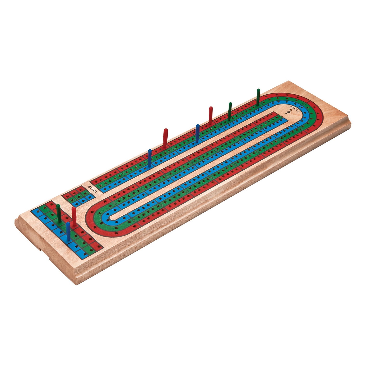 Mainstreet Classics Wooden Barony Cribbage Board (55-0106)