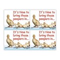 Medical Arts Press® Eye Care Postcards; for Laser Printer; Duck W/Ducklings, 100/Pk