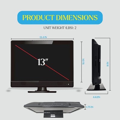 Audiobox 13" LED 1080p TV/DVD Combo (GSDTV13D)