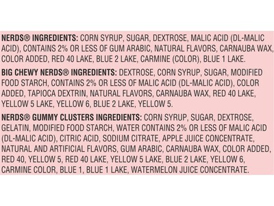 Nerds Variety Mix Gummy Candy, 41.76 oz. (08189)