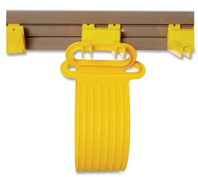 Rubbermaid Closet Organizer Tool Holder, 34W x 3.25D x 4.25H, Gray (RCP199300GY)