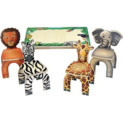 Anatex™ Safari Table & Animal Chairs