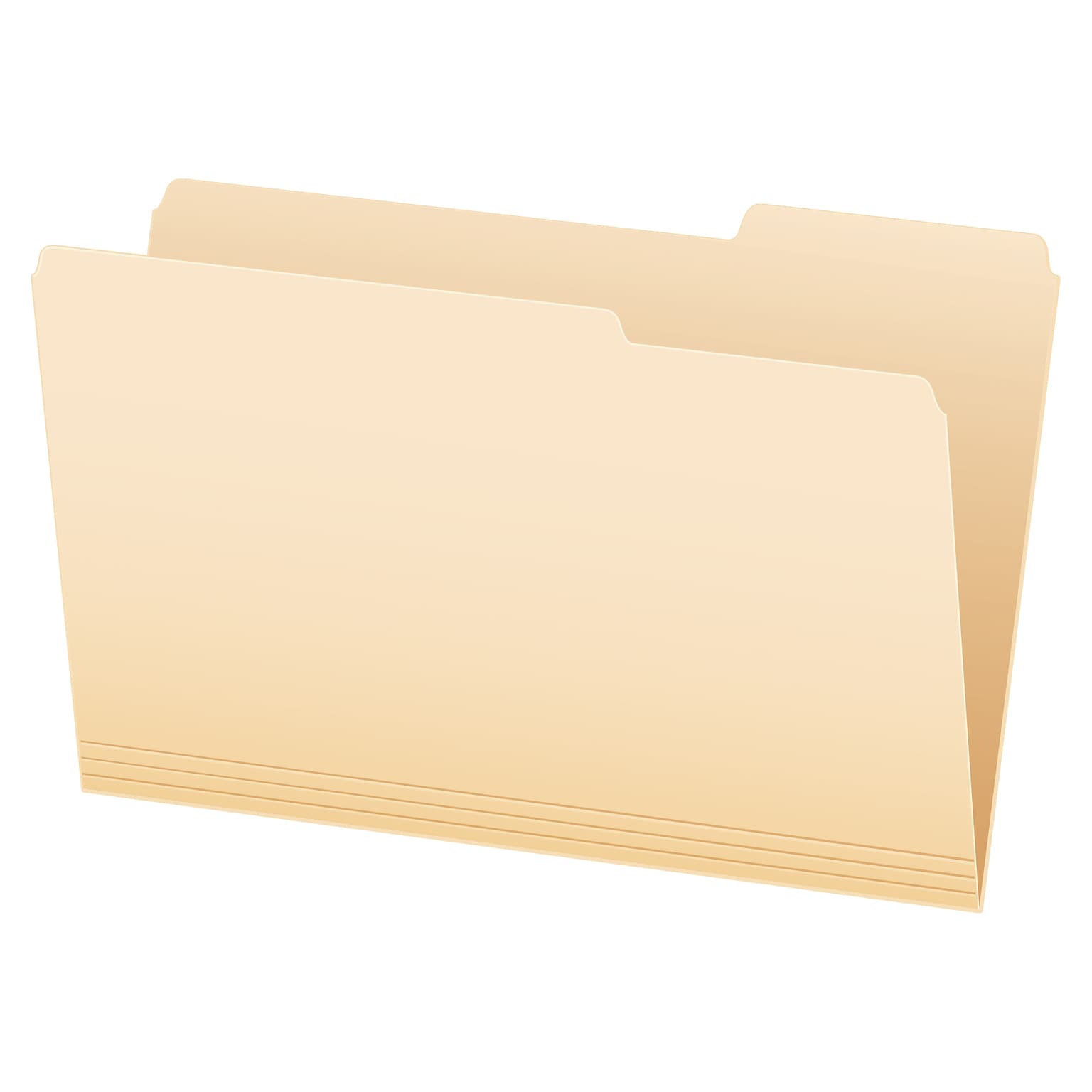 Pendaflex File Folder, 1/3-Cut Tab, Legal Size, Manila, 100/Box (753 1/3-3)