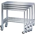 Stainless Steel Nesting Work Tables; 16x32x34