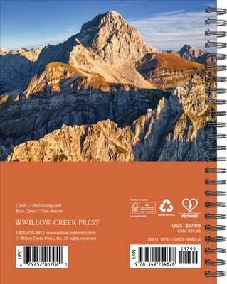 2026 Willow Creek Destinations 6.5 x 8.5 Daily & Monthly Personal Organizer (54628)