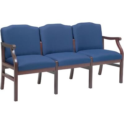 Lesro Madison Reception Room Furniture Collection in Standard Fabric; 3-Seat Sofa