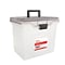 Staples Portable File Tote, Letter Size, Clear, 4/Carton (TR58298CT)