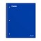 TRU RED™ Premium 3-Subject Notebook, 8.5 x 11, College Ruled, 150 Sheets, Blue (TR58314)