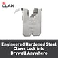 3M CLAW™ Drywall Picture Hanger with Temporary Spot Marker, Holds 15 lbs, 5 Hangers 5 Markers/Pack