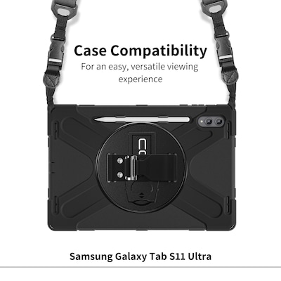 CODi Rugged Case for Samsung Galaxy Tab S11 Ultra, Black (C30705105)