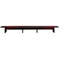 Safco® Corsica Conference Tables In Mahogany; 24 Ft