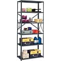Edsal® 36-Wide Commercial-Grade Open Shelving; 12 Shelves; 6-Shelf