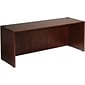 Boss® Laminate Collection in Mahogany Finish; Desk Shell, 66Wx30"D